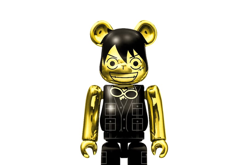 黃金路飛曝光－MEDICOM TOY x One Piece 推出路飛海盜團 BE@RBRICK 