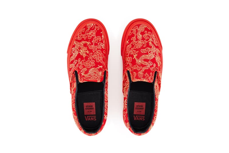 Opening Ceremony x Vans Vault 聯名 OG Slip-On LX「Qi Pao」系列