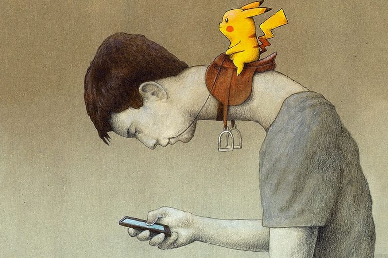 Paweł Kuczyński 新作諷刺《Pokémon Go》玩家