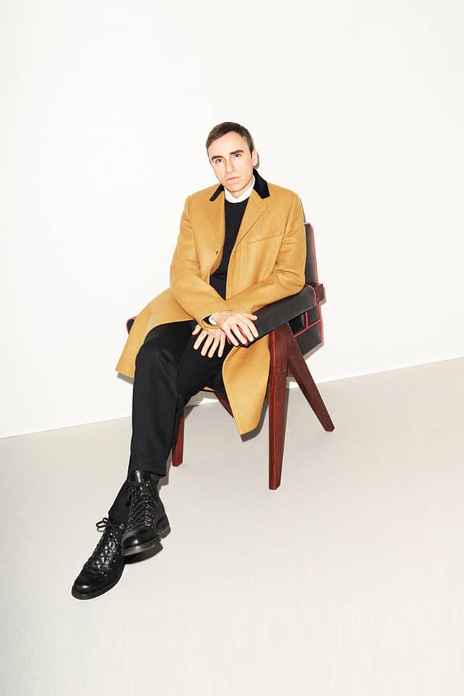 Raf Simons《Wall Street Journal》專訪分享「我最喜歡的球鞋是⋯⋯