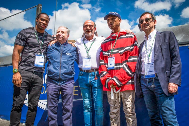 Pharrell Williams 現身 Le Mans Classics 賽場