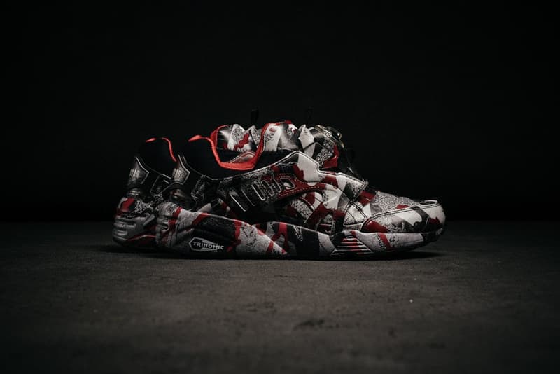 近賞 Trapstar x PUMA 全新聯名 Disc Blaze「Camo」鞋款
