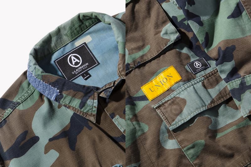 U.S. Alteration 與 Union LA 聯手打造限量軍事系列