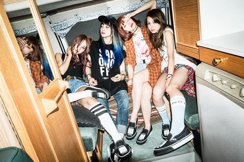 Vans Slip-on Japanese Girl Rock Band