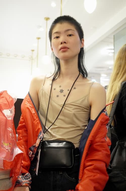 Backstage at Vetements' 2017 Spring/Summer Collection