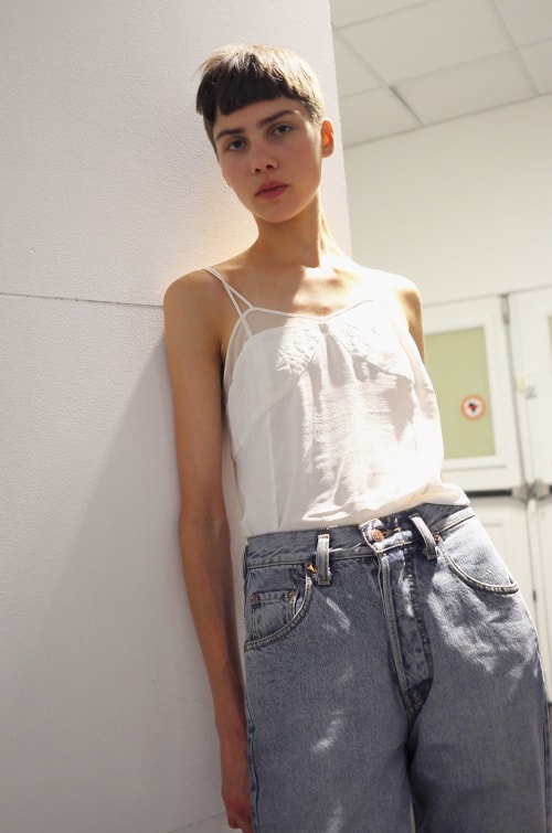 Backstage at Vetements' 2017 Spring/Summer Collection