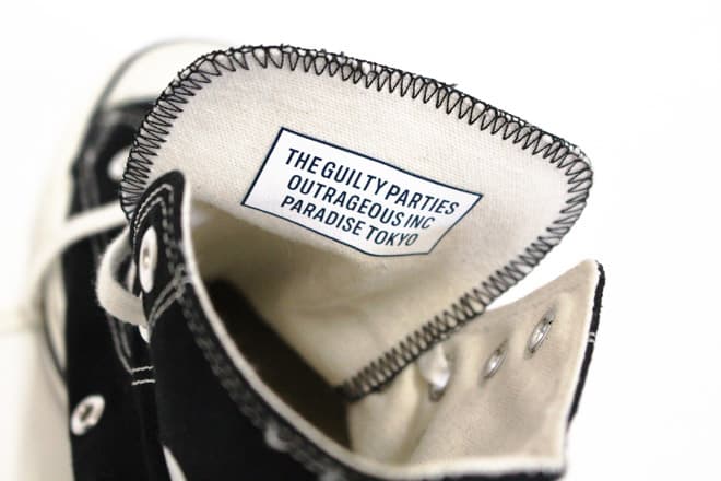 Wacko Maria x Converse 聯名 All Star J Hi 鞋款