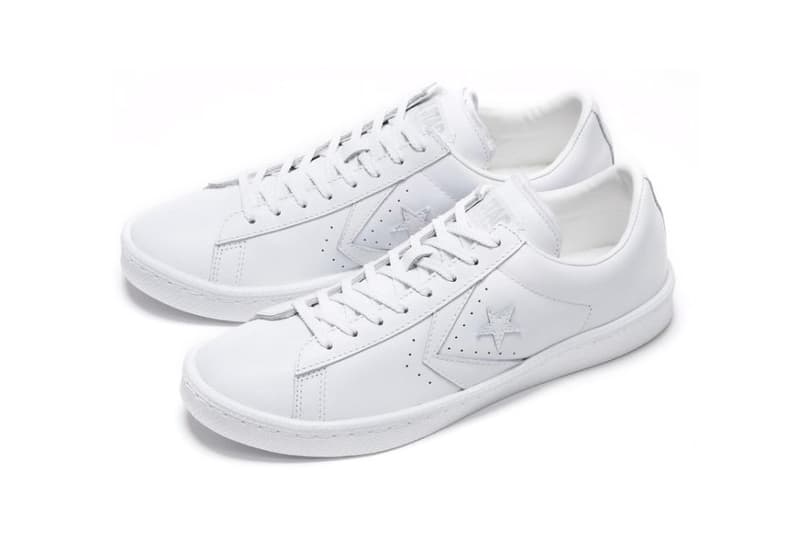 White atelier by CONVERSE 為 Pro Leather OX Low 推出 40 周年別注配色