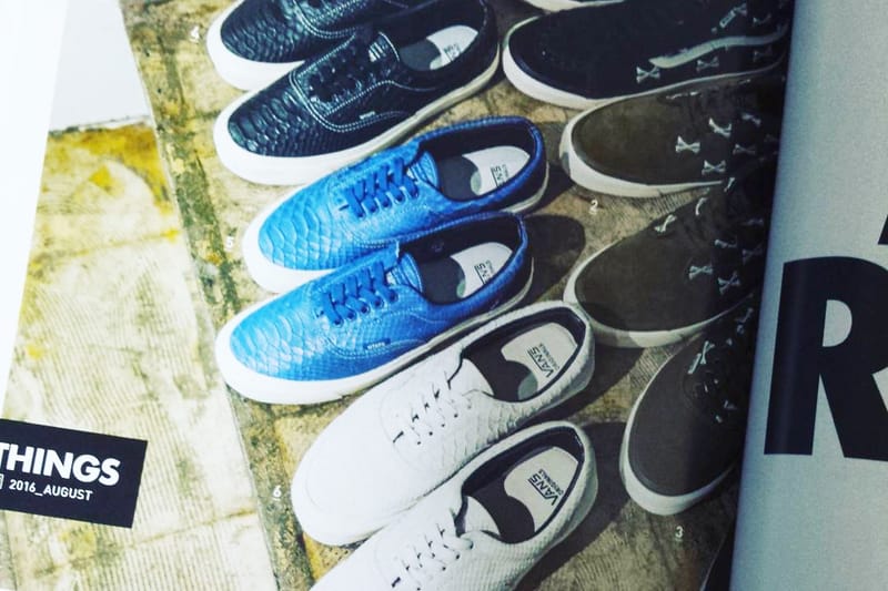 WTAPS x Vans 全新推出「Bones」系列鞋款曝光