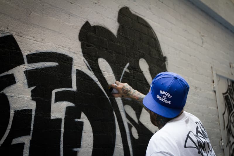 2Shae 於 The Hundreds 總部打造「Pill Head」壁畫