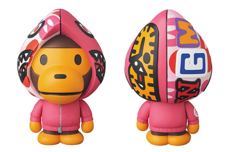 BAPE x Medicom Toy Baby Milo Shark Hoodie 聯名玩偶