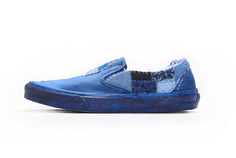 C2H4 x VANS 聯名「Re-Blue Project」藍染拼貼系列