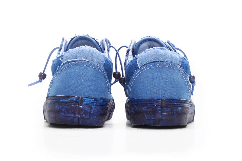 C2H4 x VANS 聯名「Re-Blue Project」藍染拼貼系列