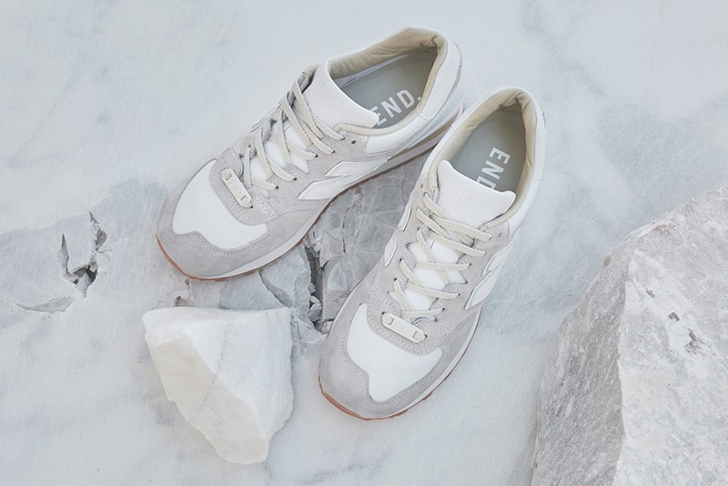 END. 全新 New Balance 575「Marble White」聯名鞋款正式發佈