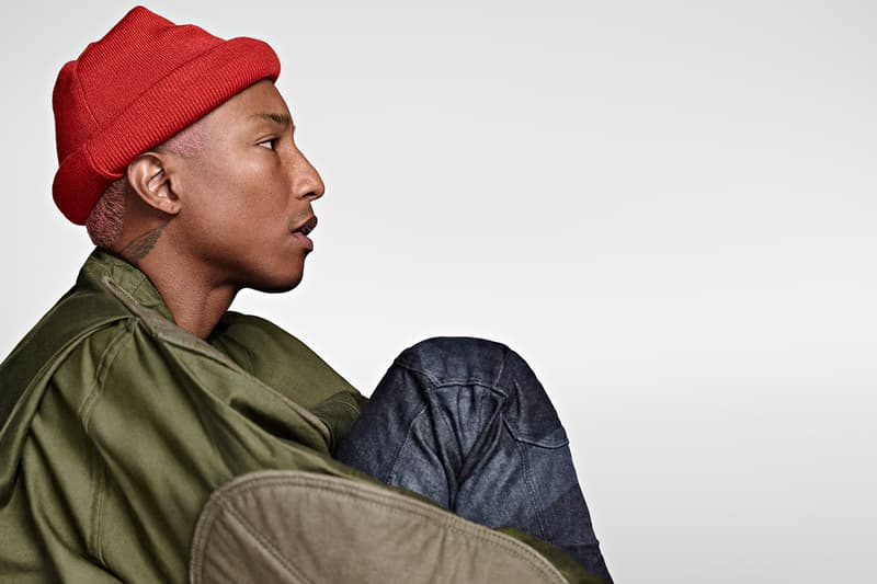 G-Star RAW 推出首個 Pharrell Williams 監修創作系列