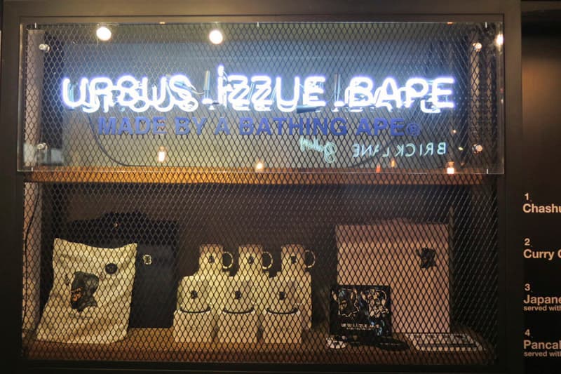 HYPEBEAST Eat....URSUS.IZZUE.BAPE 期間限定 Café @BRICK LANE Gallery