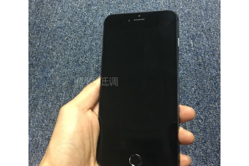 疑似 iPhone 7 Plus「Space Black」配色曝光