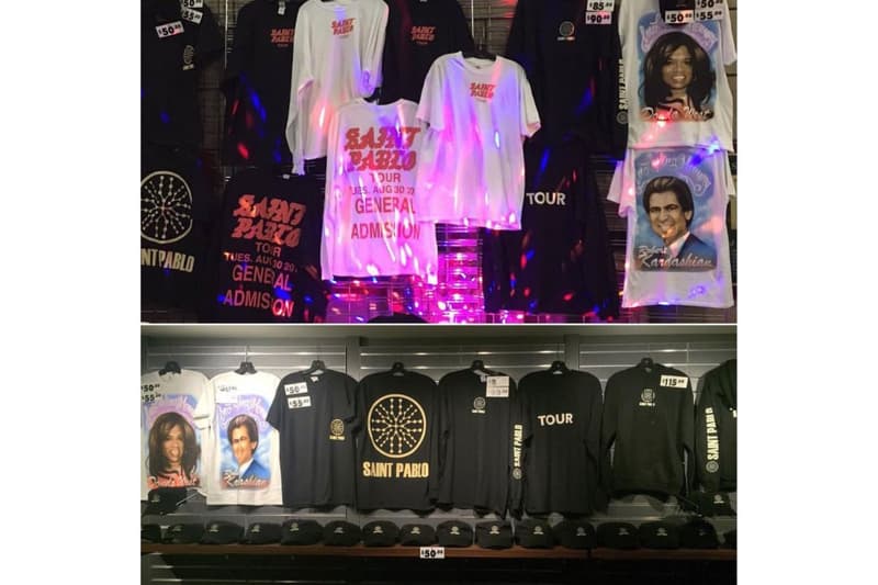 Kanye West 公開更多《Saint Pablo》巡迴演出紀念品資訊