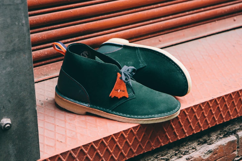 Le Fix Puts x Clarks Originals 聯名 Desert Boot 與 Trigenic Flex 鞋款