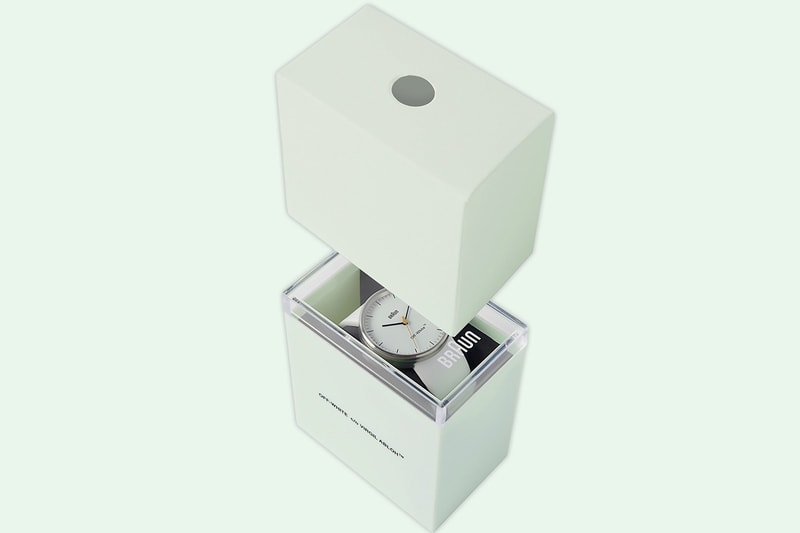 OFF-WHITE x Braun 聯名極簡腕錶
