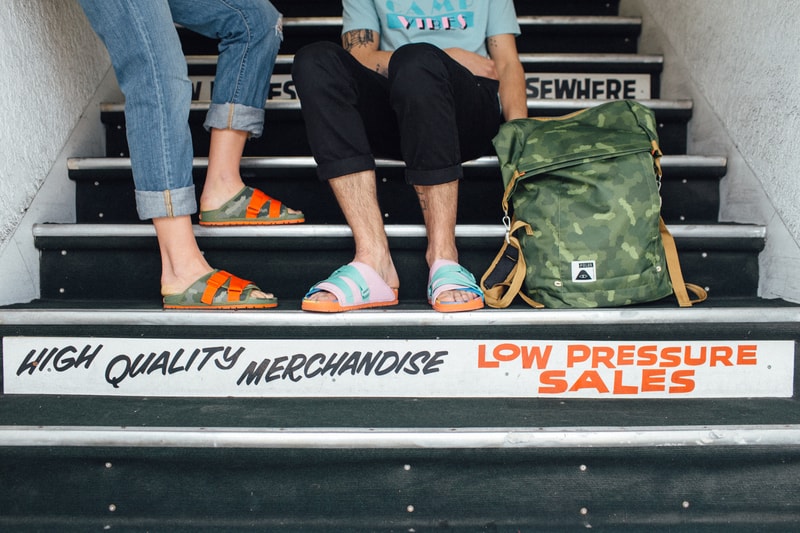 People Footwear x Poler 聯名 Lennon Chiller 涼拖系列