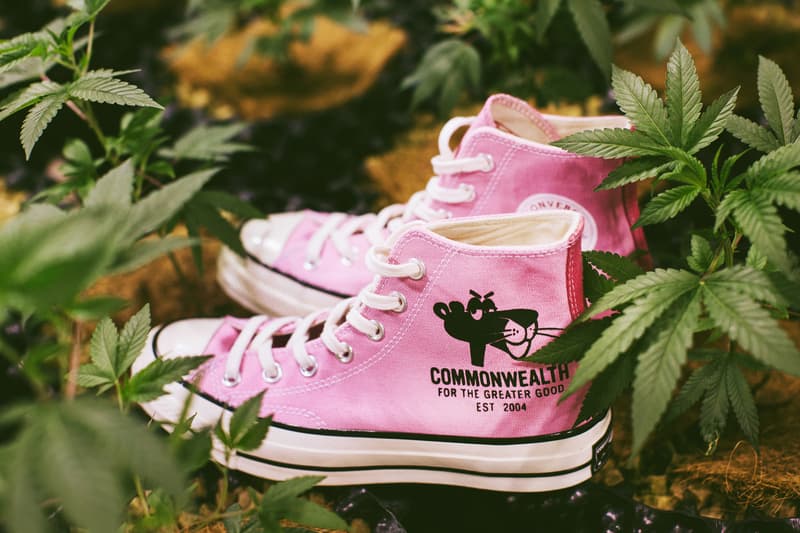 PLEASURES 與 Commonwealth 打造定製 Converse 鞋款