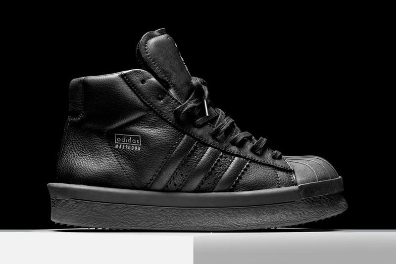三色齊發－Rick Owens x adidas Mastodon Pro Model 正式上架