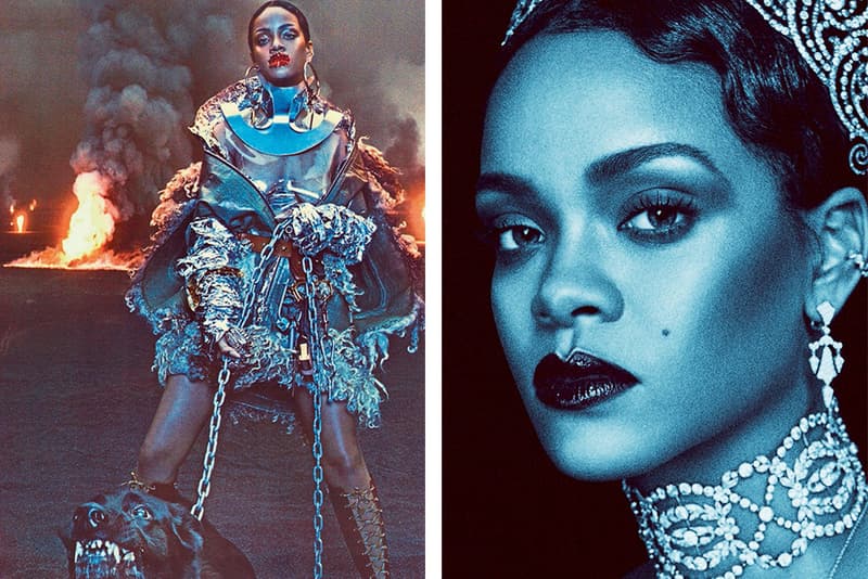 Rihanna 登上《W Magazine》雜誌 9 月刊封面