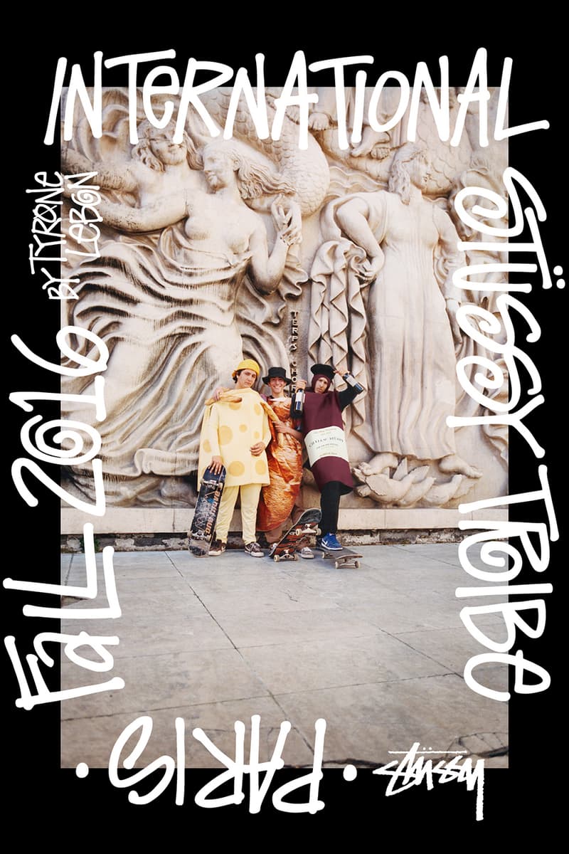 巴黎取景－Stüssy 2016 秋冬系列造型特輯