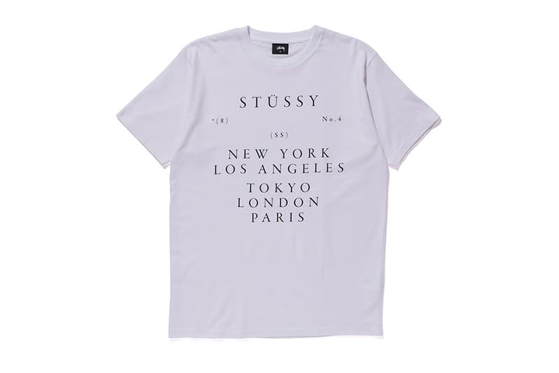 Stussy 發布全新 T-shirts 系列