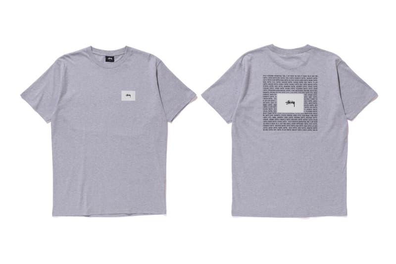 Stussy 發布全新 T-shirts 系列