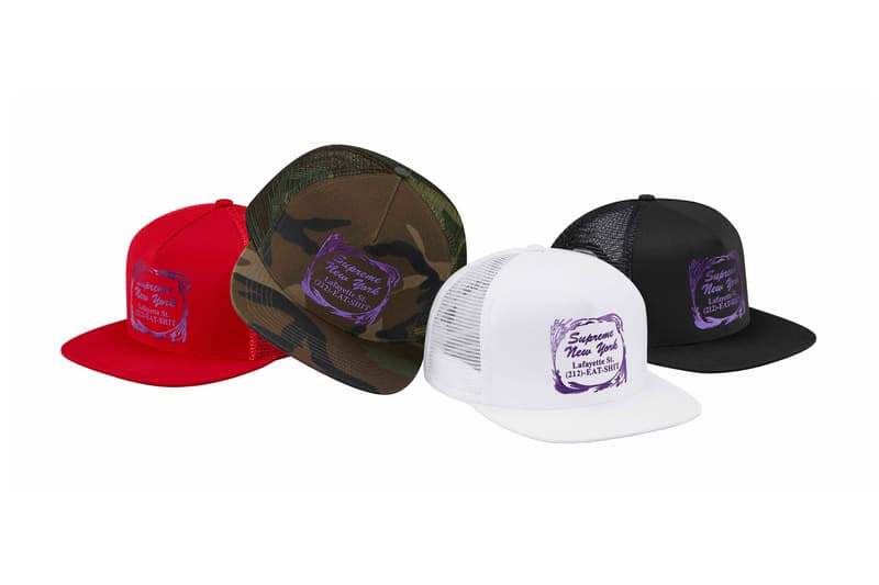 Supreme 2016 秋冬帽款系列