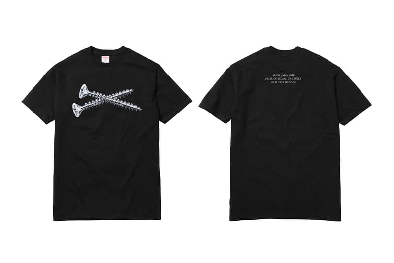 supreme 2016 fall winter tees collection