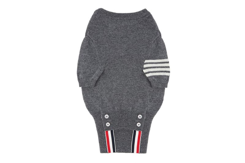 愛狗之人注意！Thom Browne 推出寵物狗專屬針織衫
