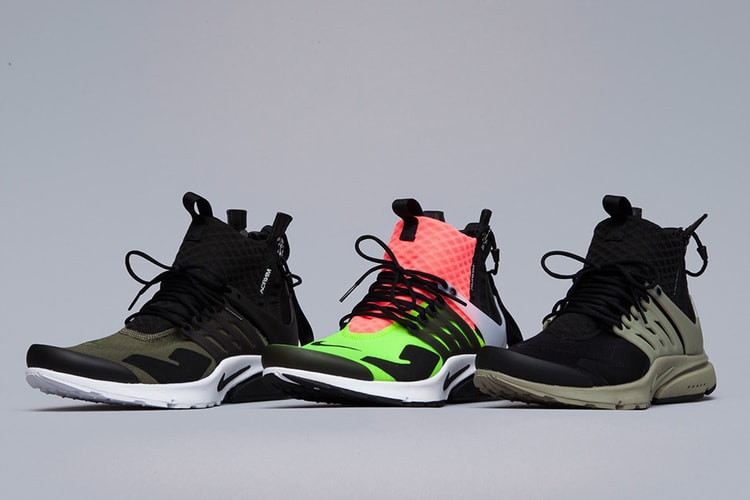 ACRONYM x NikeLab 全新聯名 Air Presto Mid 系列完整一覽