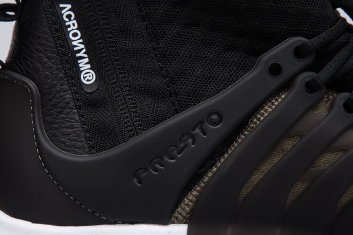 ACRONYM x NikeLab Air Presto Mid Detail