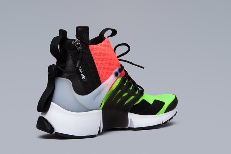 ACRONYM x NikeLab Air Presto Mid Detail