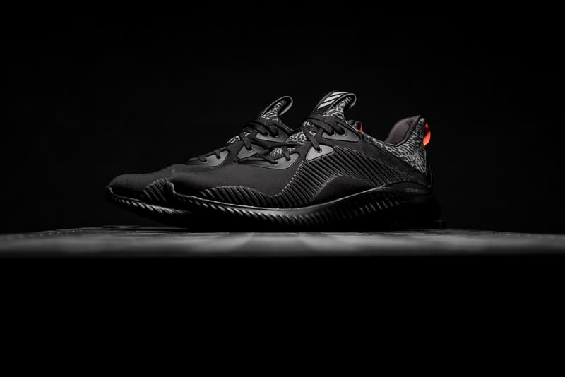 近賞 adidas 最新 AlphaBOUNCE「Core Black」黑魂配色