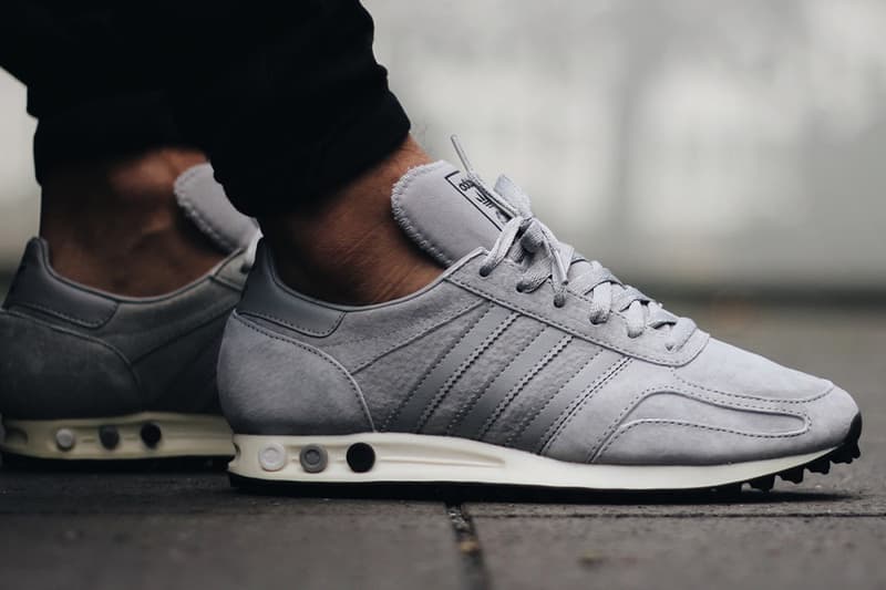 adidas Gray L.A. Trainer