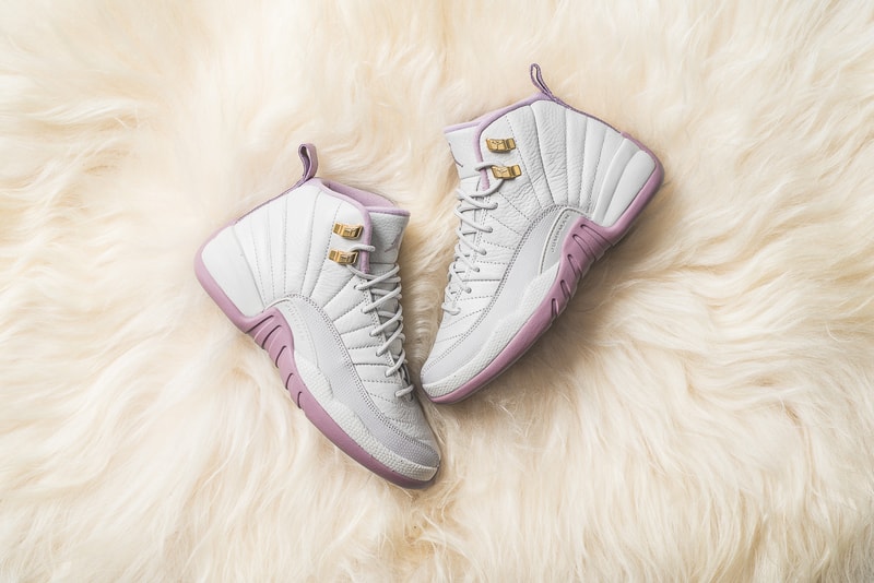 air jordan 12 retro gs plum fog