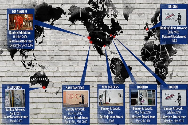 網絡瘋傳－神秘塗鴉大師 Banksy 的真正身份被成功推斷？