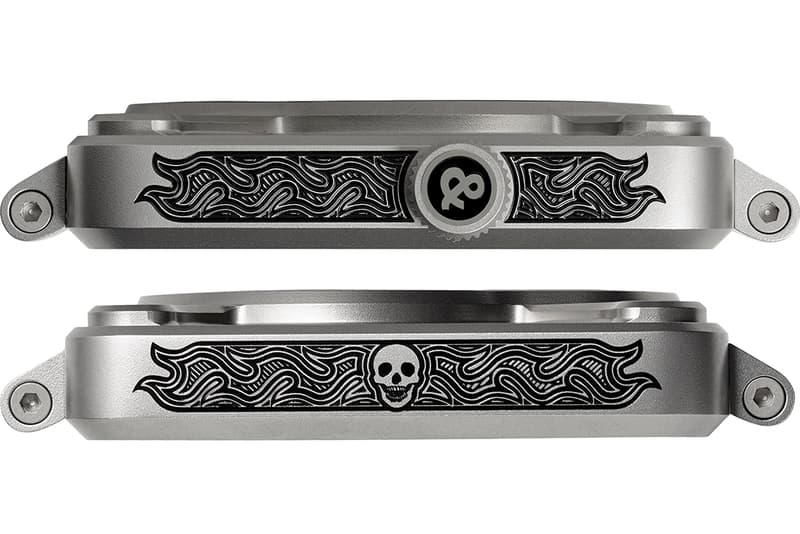 Bell & Ross BR01 Burning Skull 將骷髏暗黑風進行到底