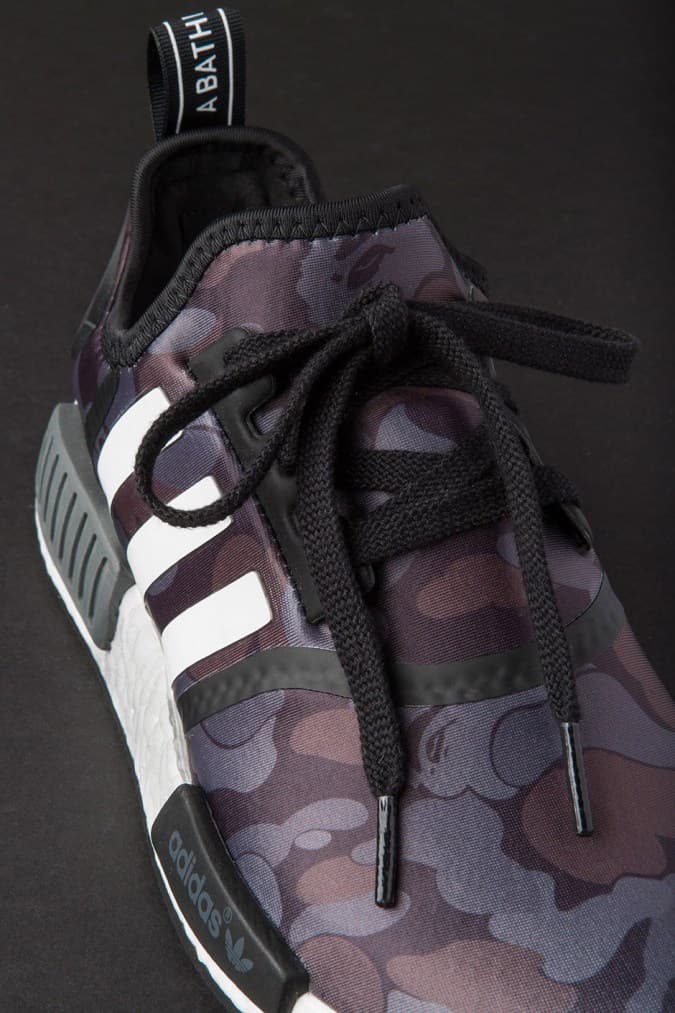 A Bathing Ape & adidas Originals NMD R1 Closer Look