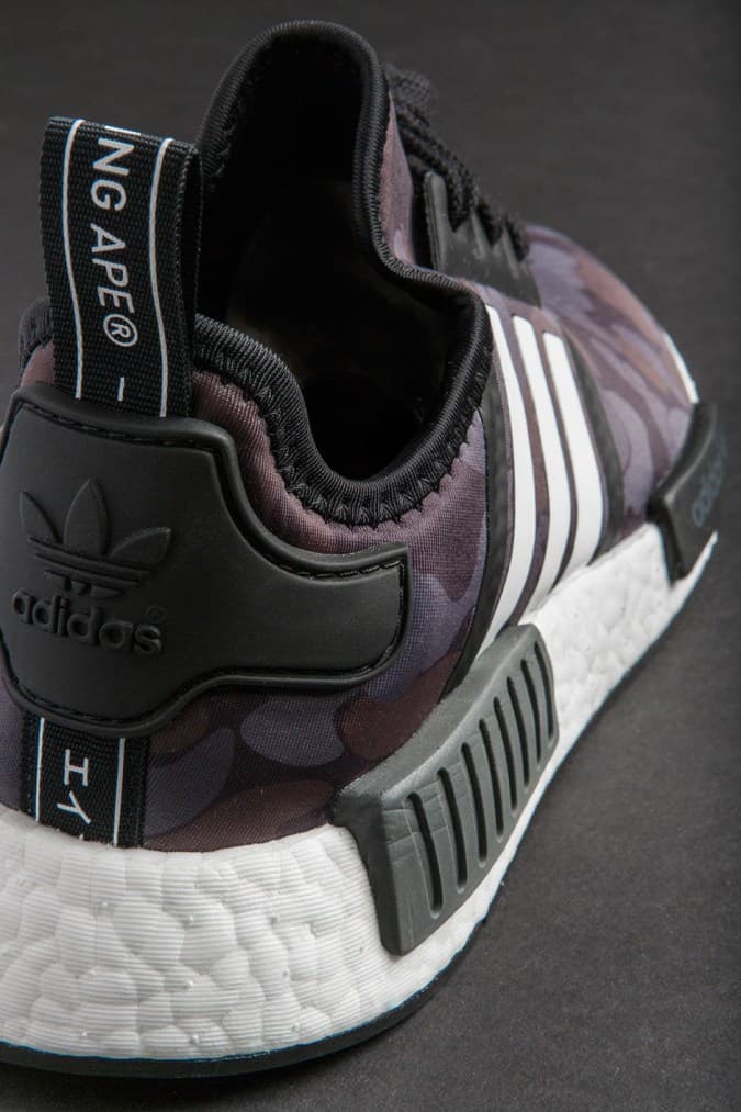 A Bathing Ape & adidas Originals NMD R1 Closer Look
