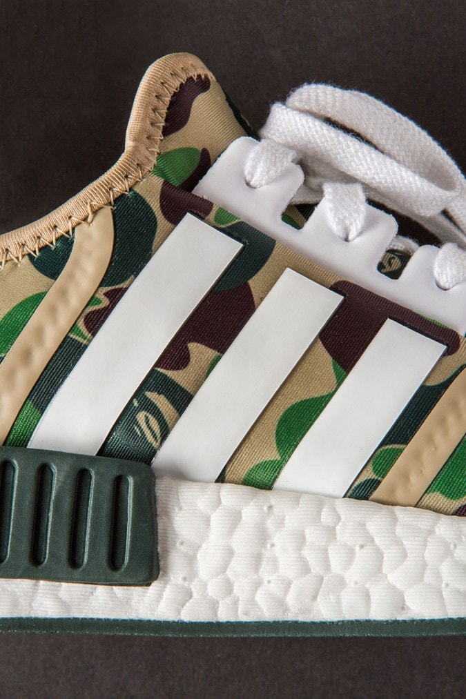 A Bathing Ape & adidas Originals NMD R1 Closer Look