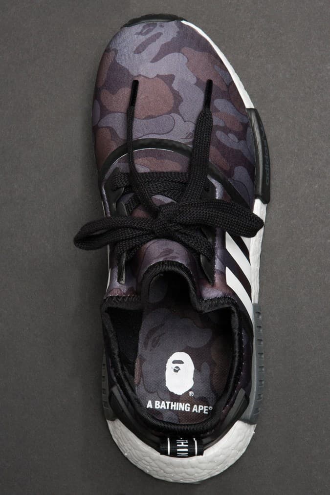 A Bathing Ape & adidas Originals NMD R1 Closer Look