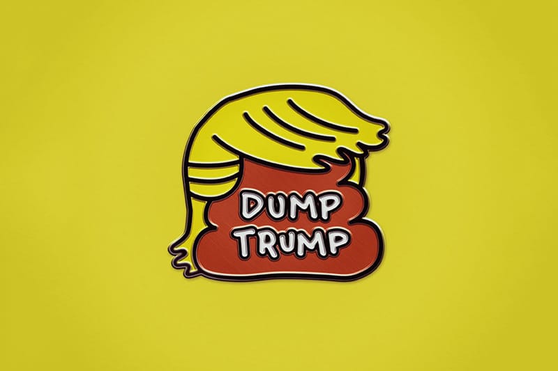諷刺趣味十足－美國設計公司推出惡搞 Donald Trump 徽章