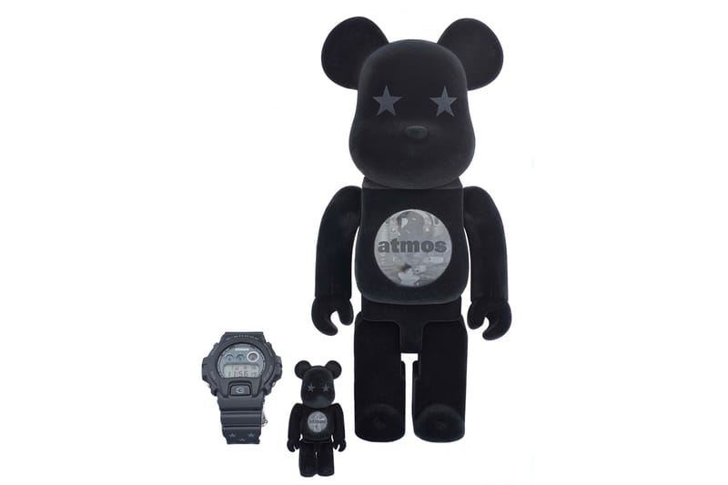 G-SHOCK x BE@RBRICK x atmos 推出聯名 DW-6900 錶款