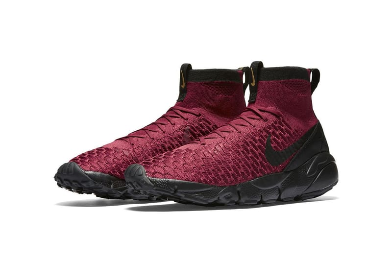 Nike 推出全新 Air Footscape Magista FC「Deep Burgundy」配色設計