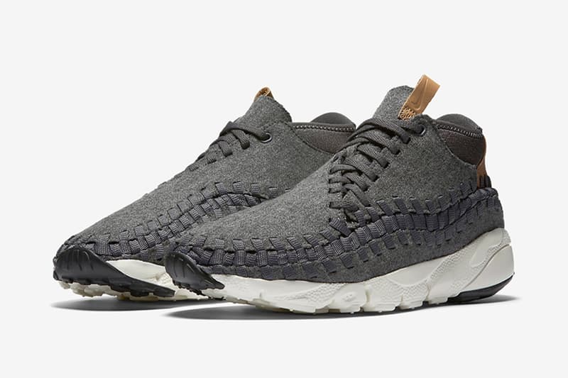 Nike Air Footscape Woven Chukka SE Grey Wool